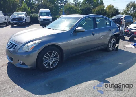 2011 Infiniti G25 Journey из США, поврежденный, VIN JN1DV6AP3BM603170